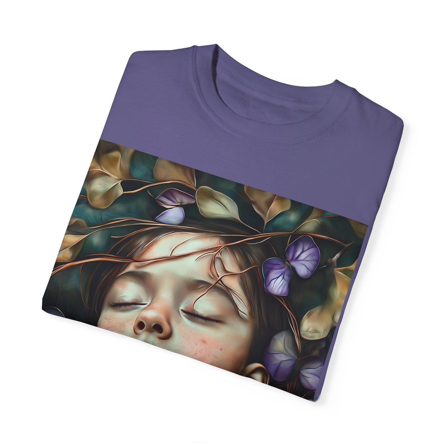 Morning Glory Dreams Unisex Garment-Dyed T-Shirt