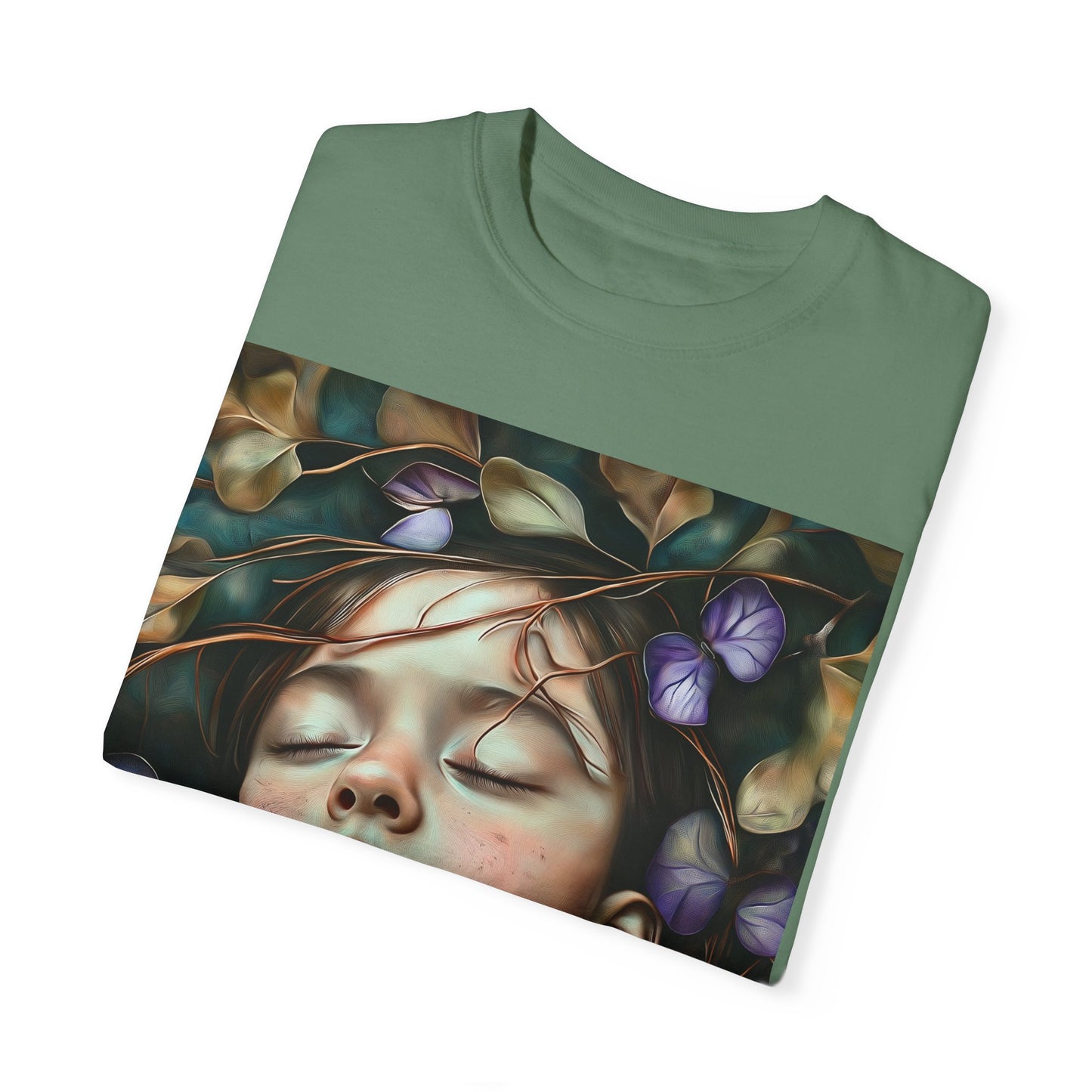 Morning Glory Dreams Unisex Garment-Dyed T-Shirt