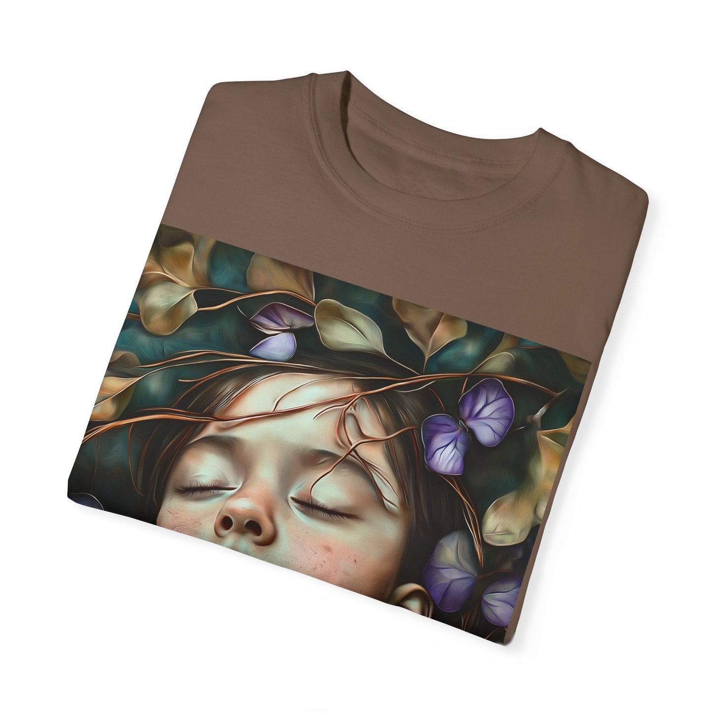 Morning Glory Dreams Unisex Garment-Dyed T-Shirt