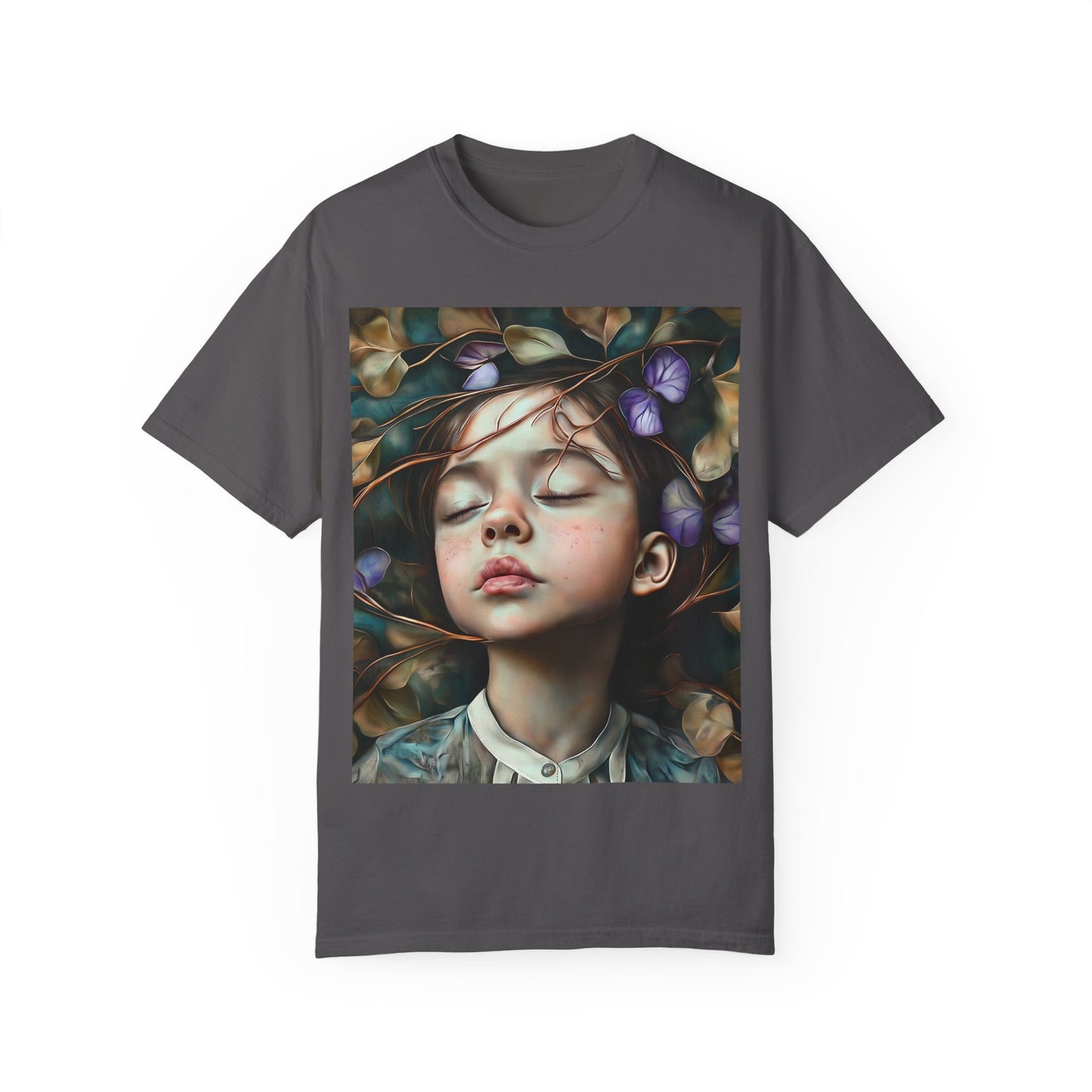Morning Glory Dreams Unisex Garment-Dyed T-Shirt