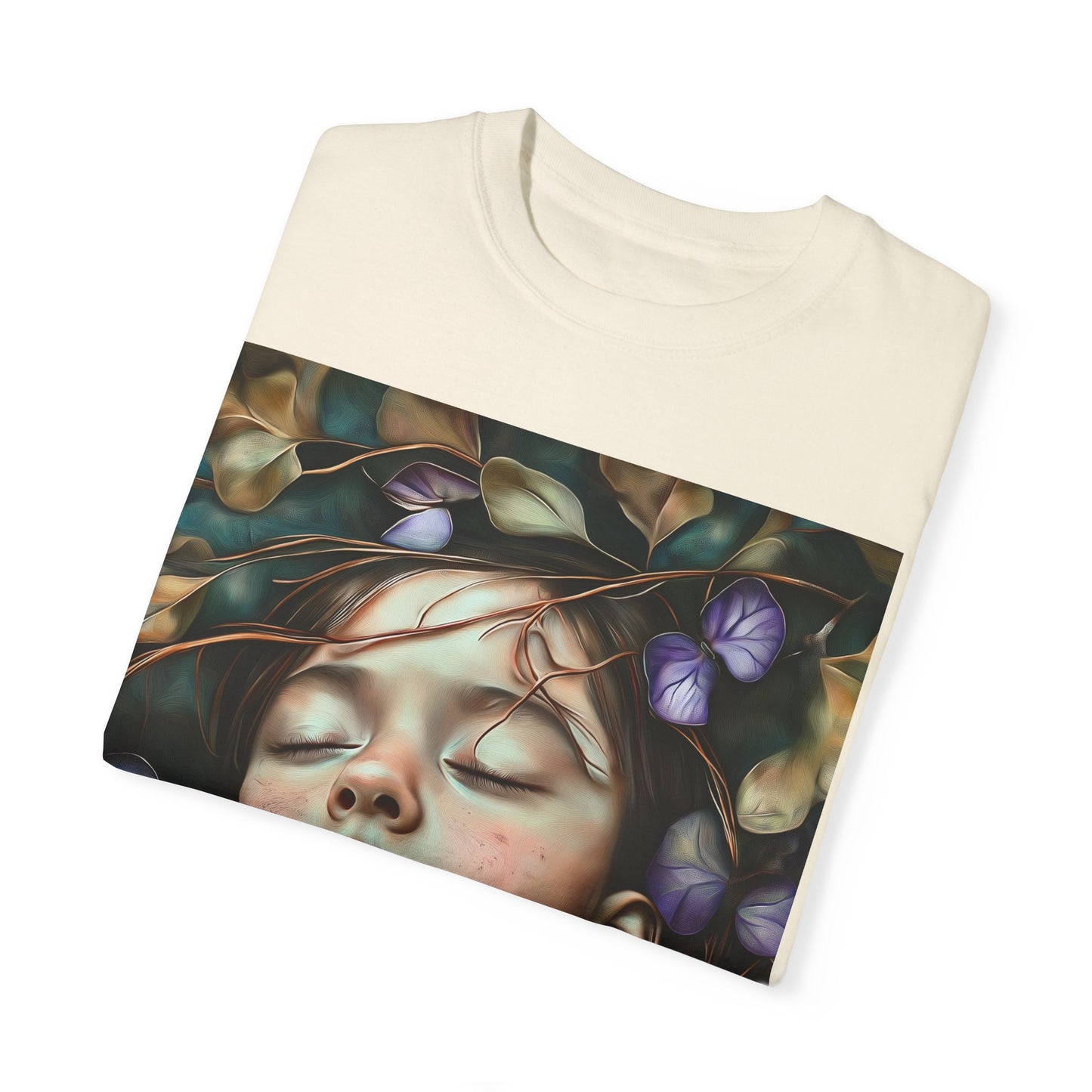 Morning Glory Dreams Unisex Garment-Dyed T-Shirt