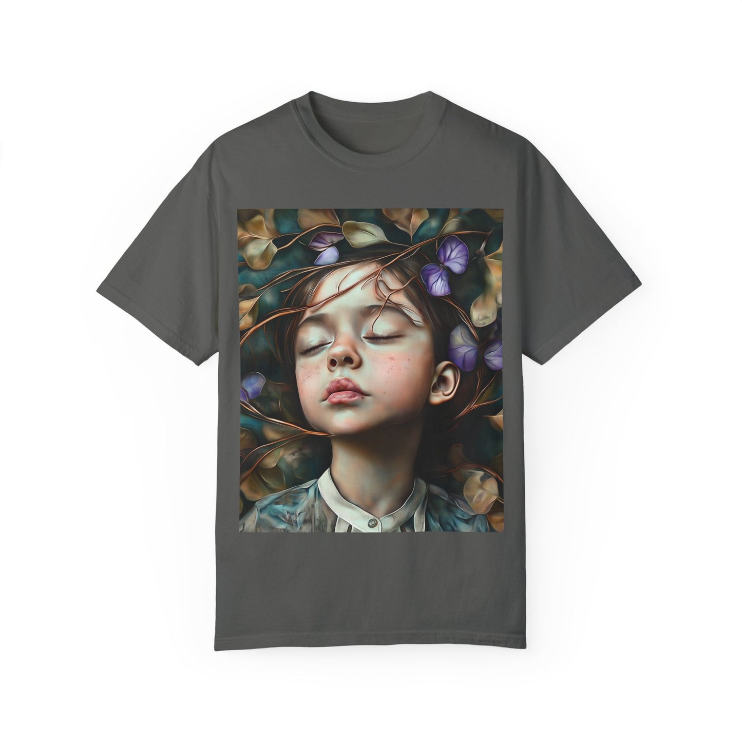 Morning Glory Dreams Unisex Garment-Dyed T-Shirt