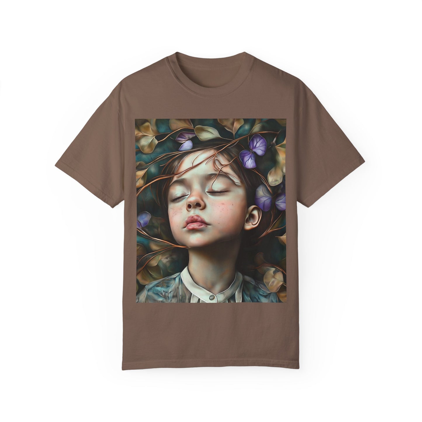 Morning Glory Dreams Unisex Garment-Dyed T-Shirt