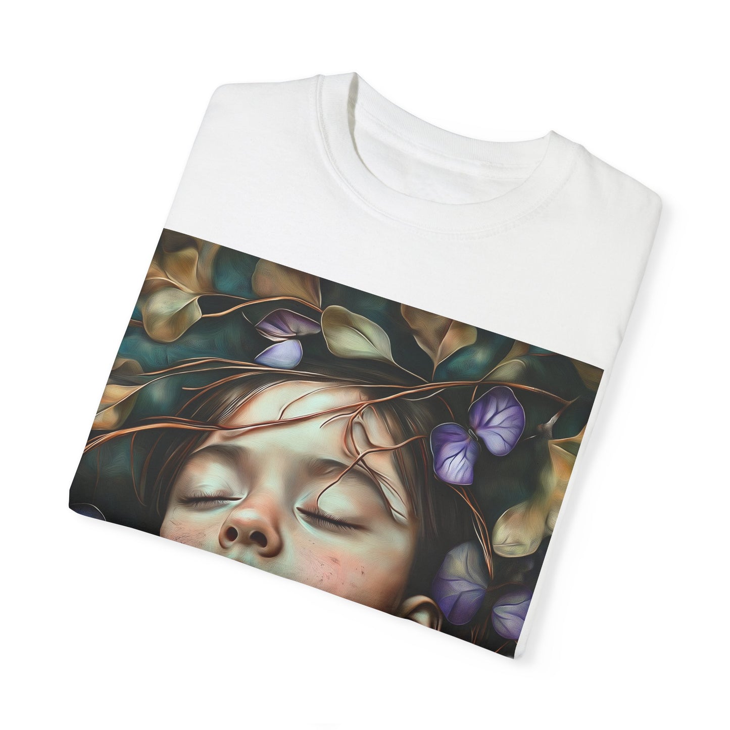 Morning Glory Dreams Unisex Garment-Dyed T-Shirt