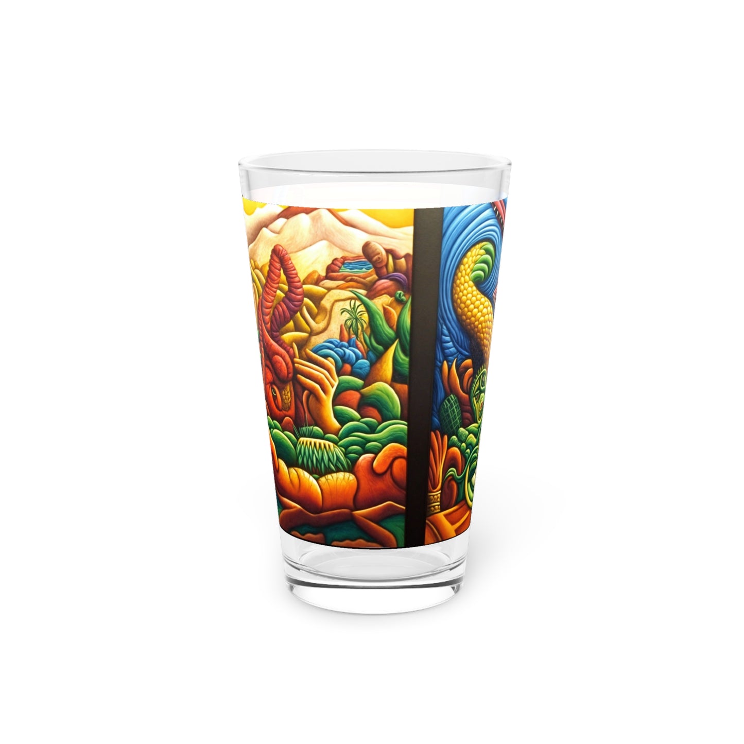 Legends in Color Pint Glass, 16oz