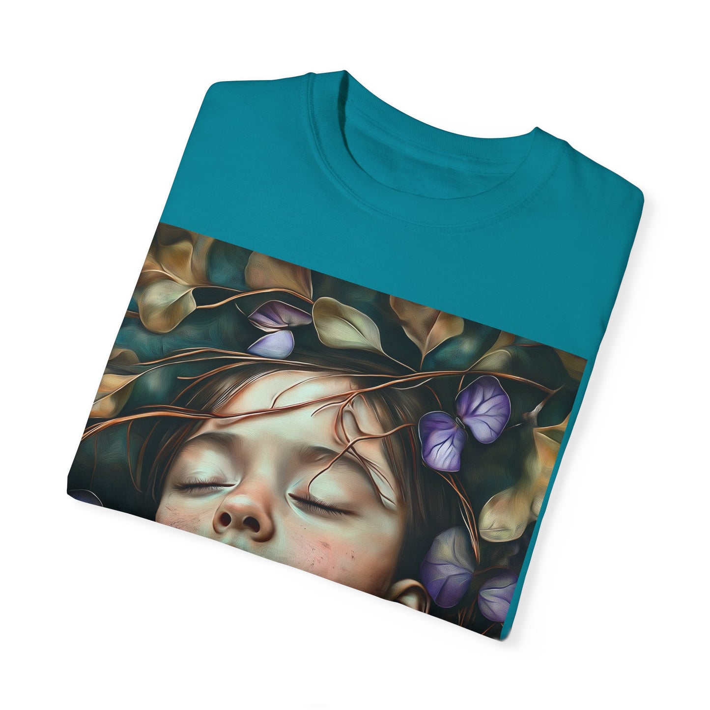 Morning Glory Dreams Unisex Garment-Dyed T-Shirt
