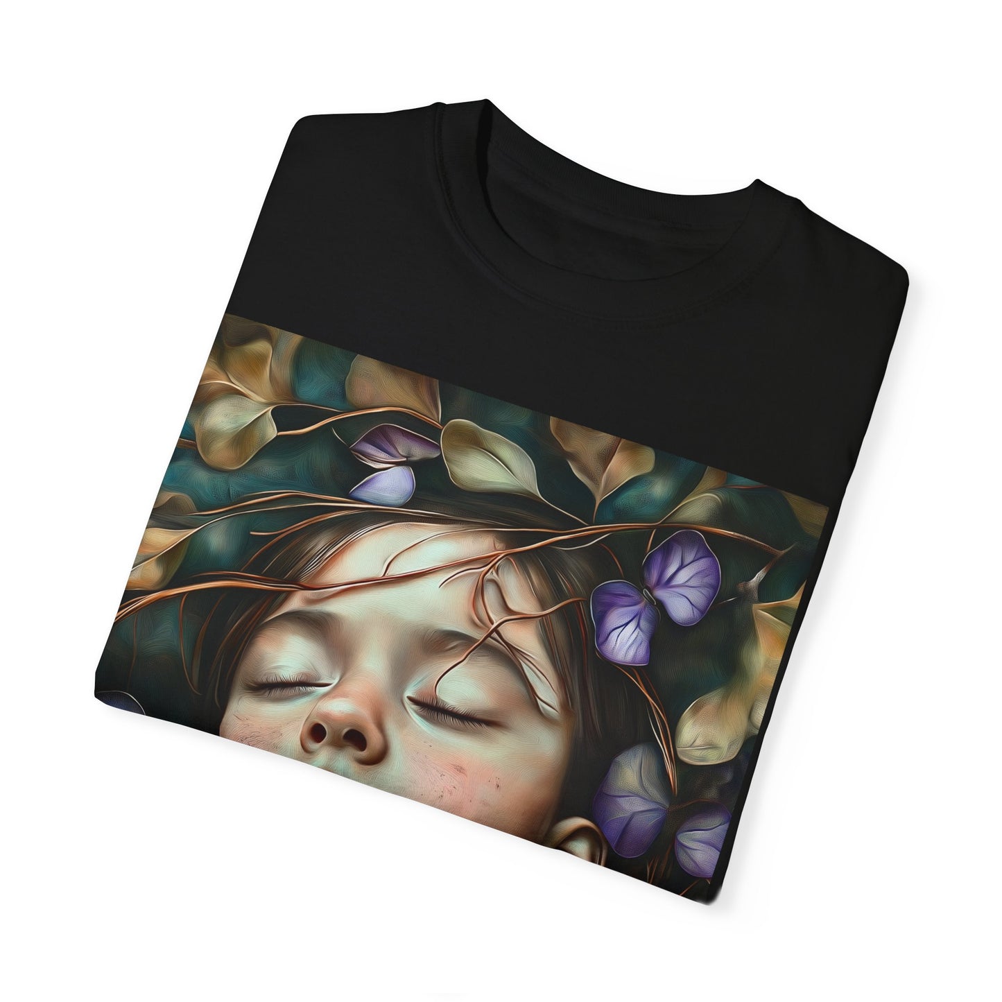 Morning Glory Dreams Unisex Garment-Dyed T-Shirt