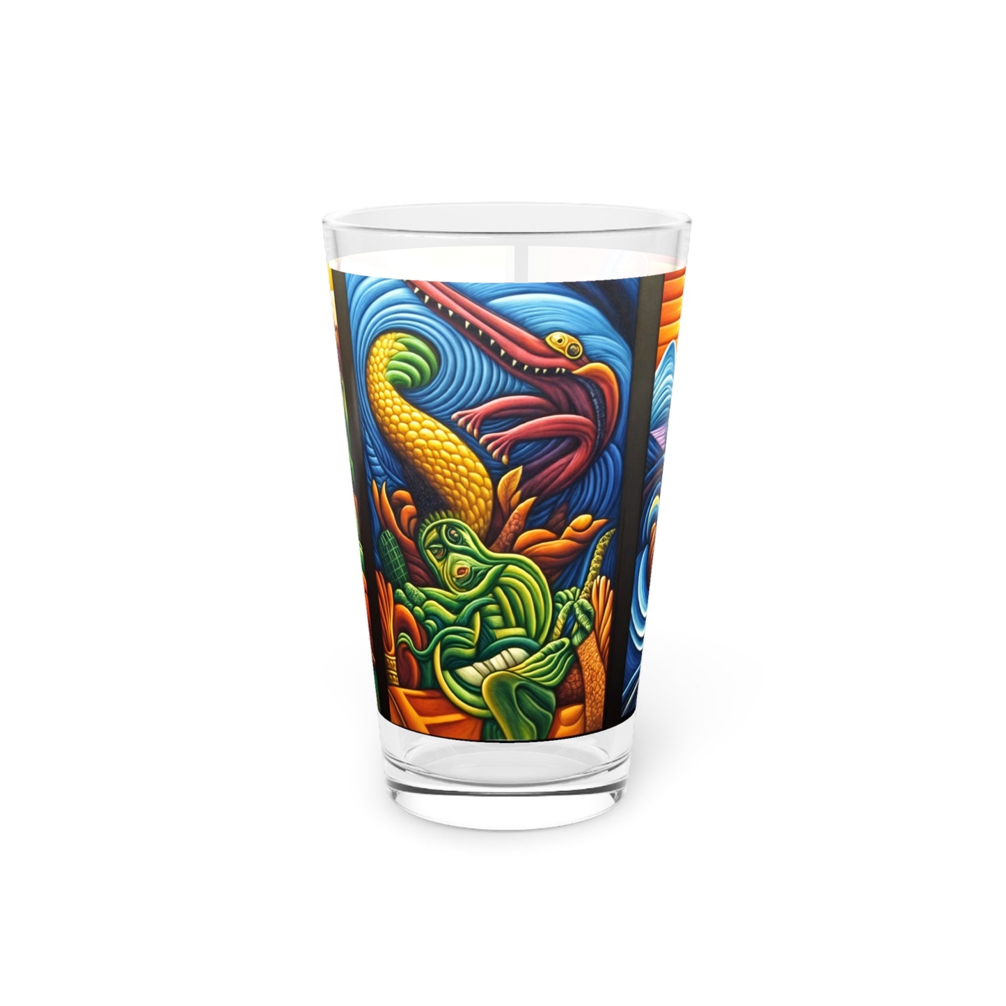 Legends in Color Pint Glass, 16oz