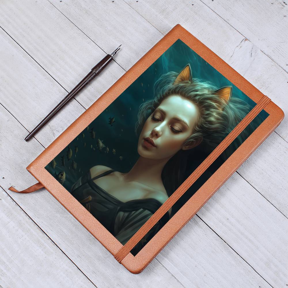 Whispers of the Deep Vegan Leather Journal