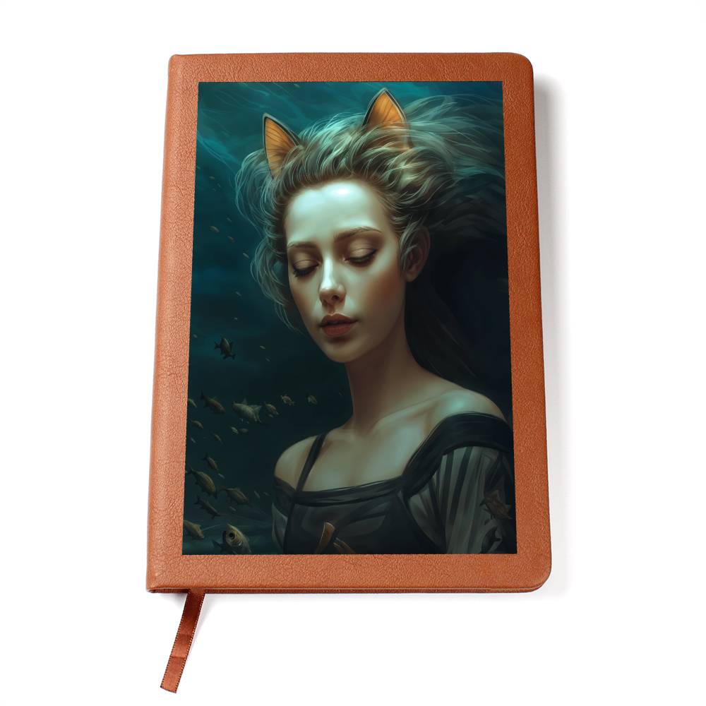 Whispers of the Deep Vegan Leather Journal