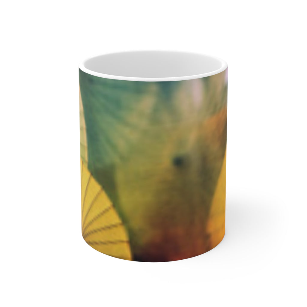 Colorful Abstract Ceramic Mug - Perfect for Coffee Lovers and Gift-Giving