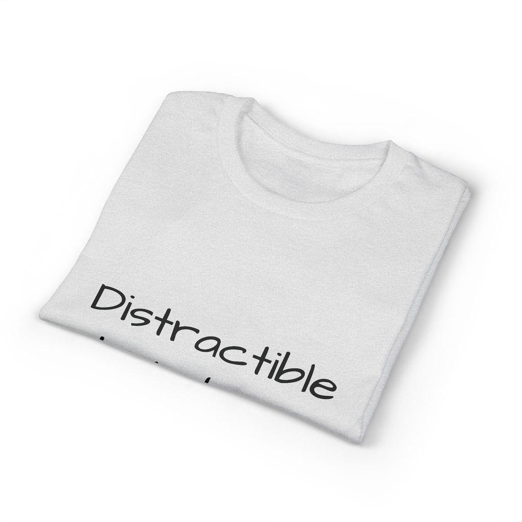 Distractible but Divine T-Shirt — Funny Christian Faith Graphic Tee