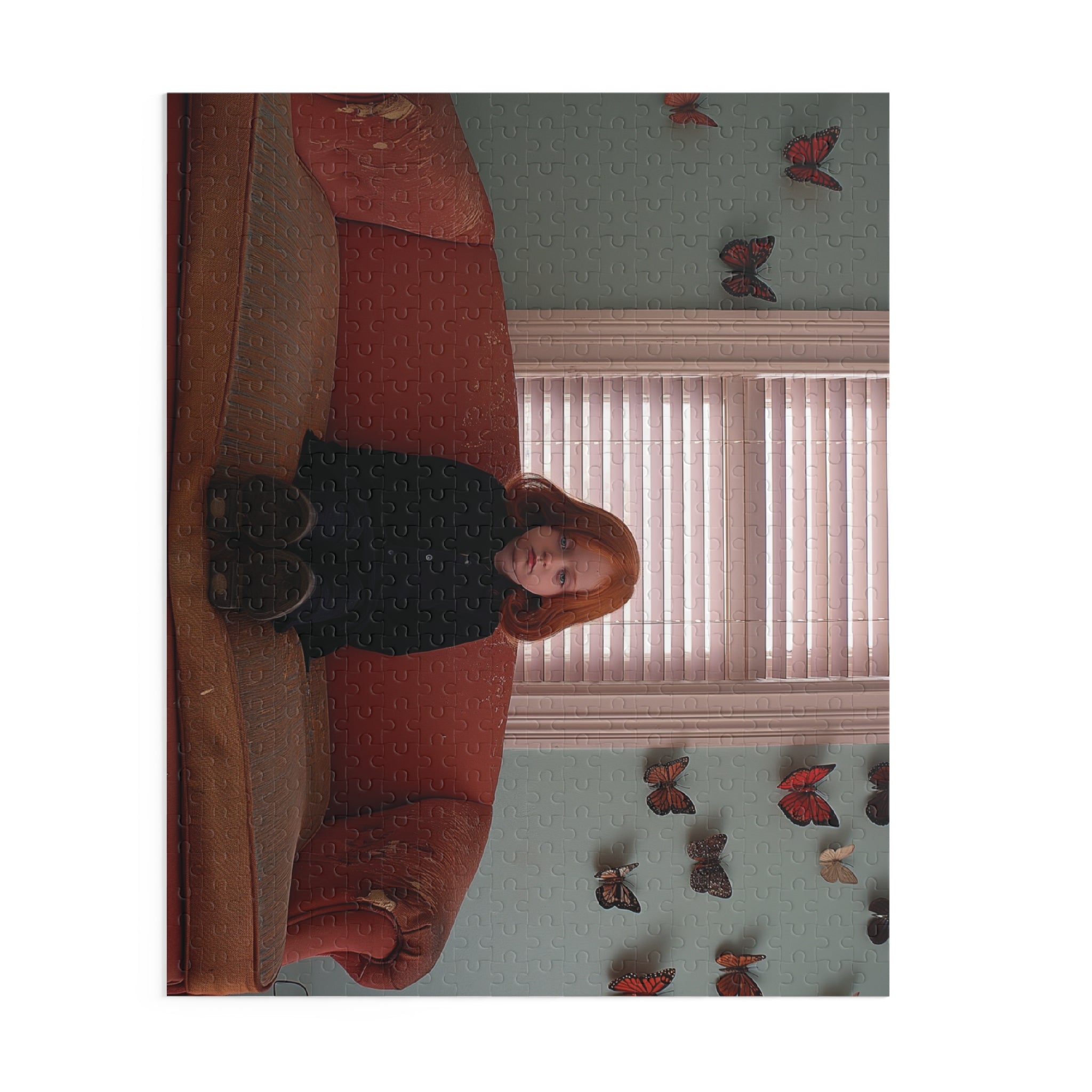 Puzzle — Moody Retro Portrait Jigsaw (120/252/500 Piece)
