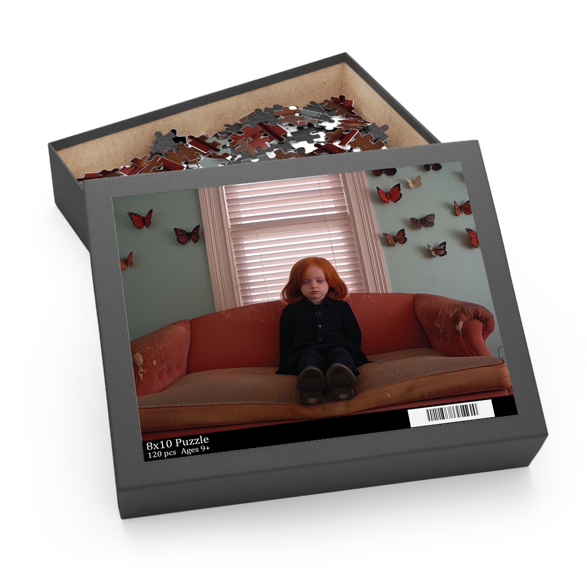 Puzzle — Moody Retro Portrait Jigsaw (120/252/500 Piece)