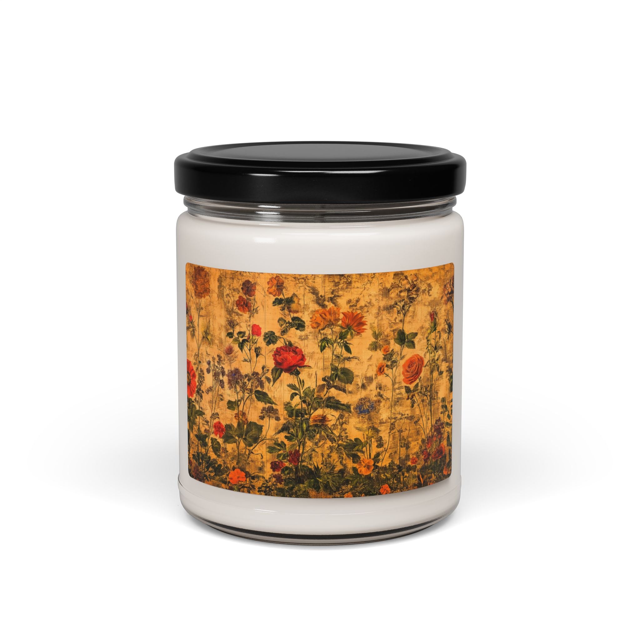 Rose Tapestry Soy Candle - 9oz Floral Scented