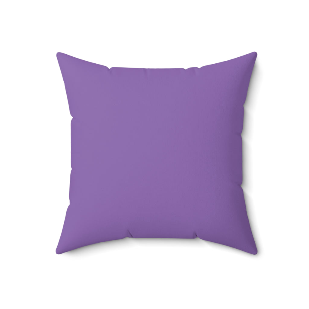 "Healing Isn't Linear" Quote Throw Pillow — Double-Sided Mental Health Affirmation Cushion