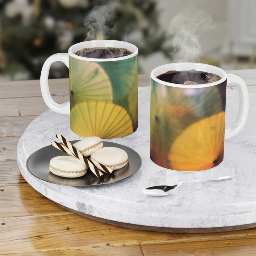 Colorful Abstract Ceramic Mug - Perfect for Coffee Lovers and Gift-Giving