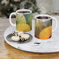 Colorful Abstract Ceramic Mug - Perfect for Coffee Lovers and Gift-Giving