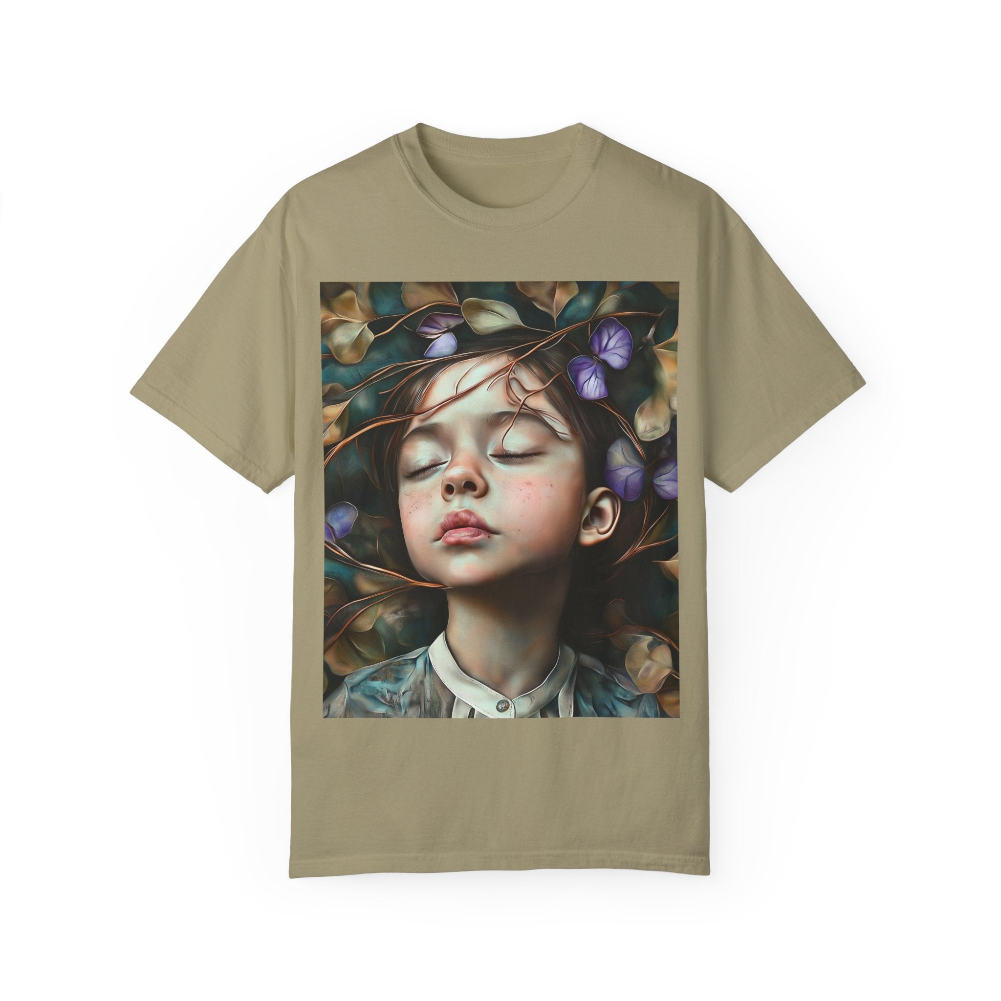 Morning Glory Dreams Unisex Garment-Dyed T-Shirt