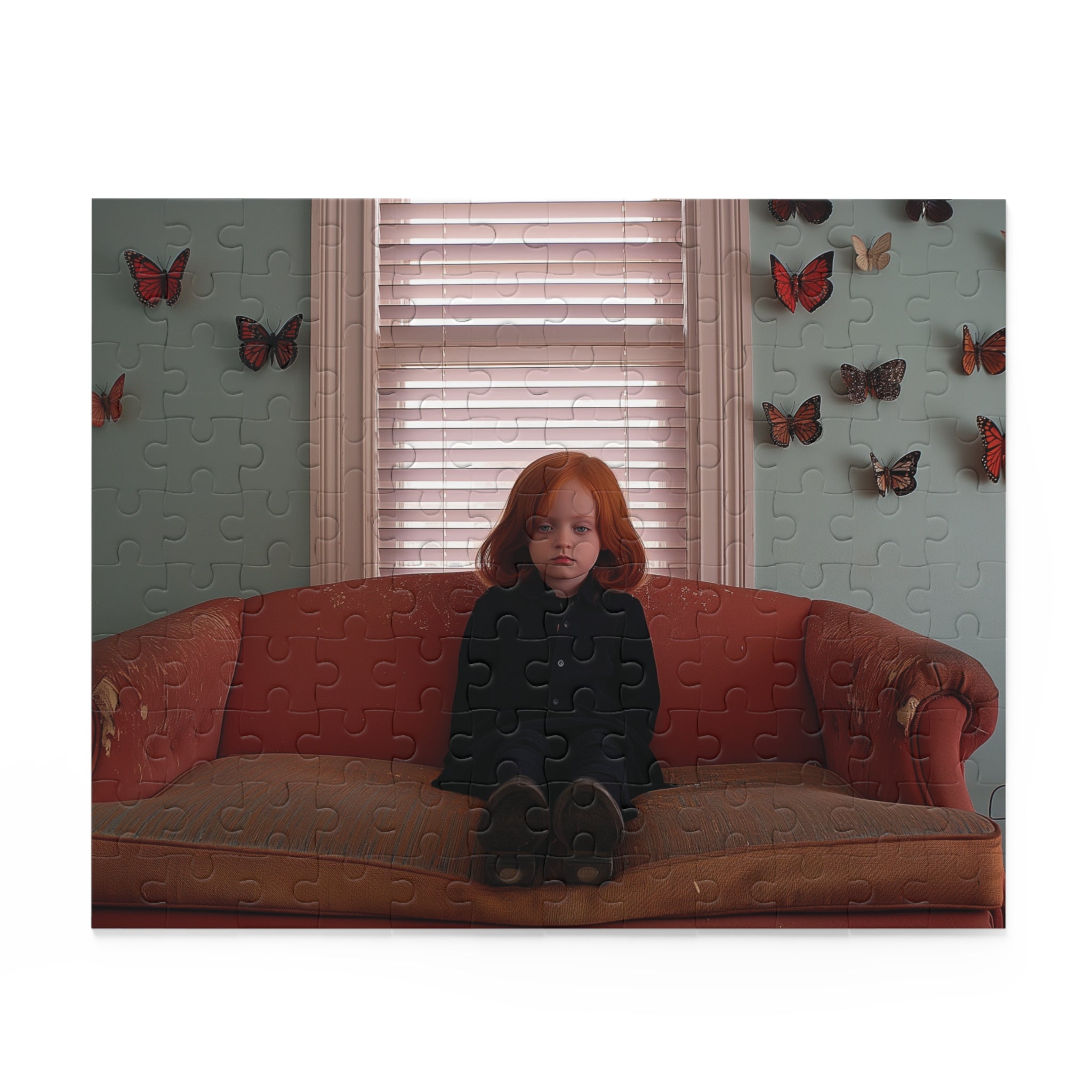 Puzzle — Moody Retro Portrait Jigsaw (120/252/500 Piece)