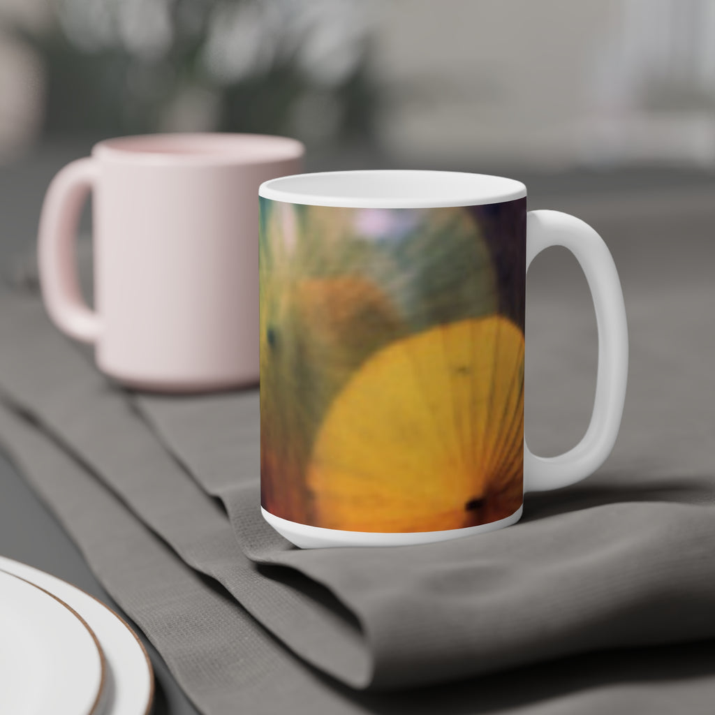Colorful Abstract Ceramic Mug - Perfect for Coffee Lovers and Gift-Giving