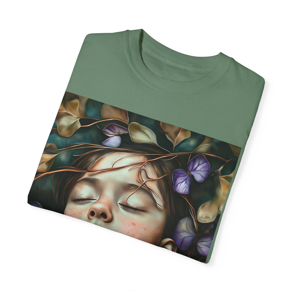Morning Glory Dreams Unisex Garment-Dyed T-Shirt