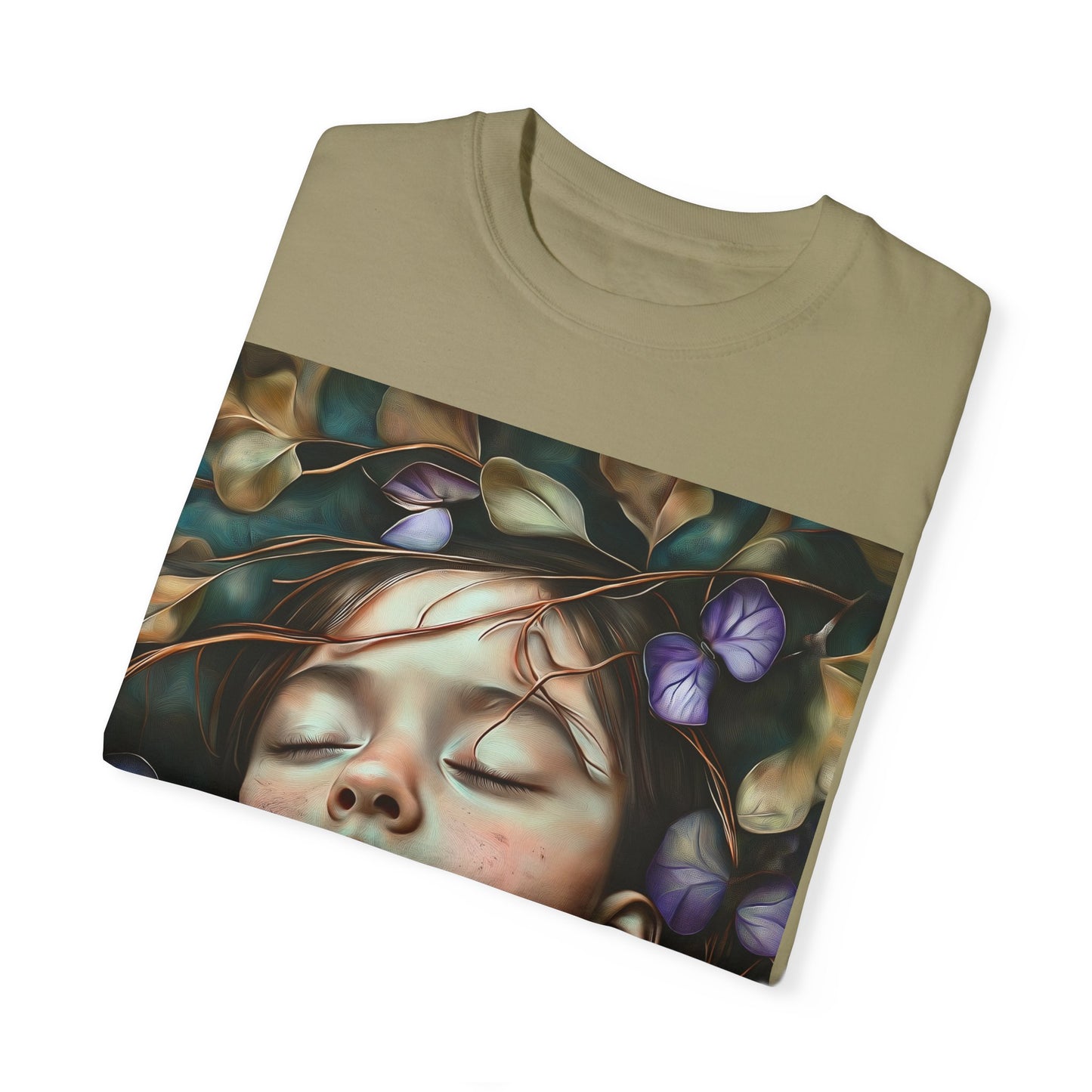 Morning Glory Dreams Unisex Garment-Dyed T-Shirt
