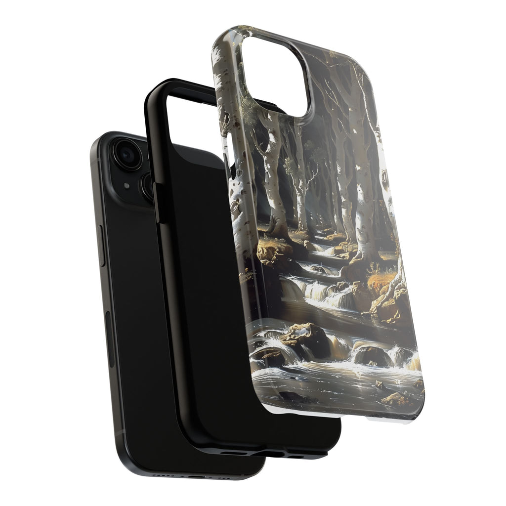 Birch Forest Tough Phone Cases