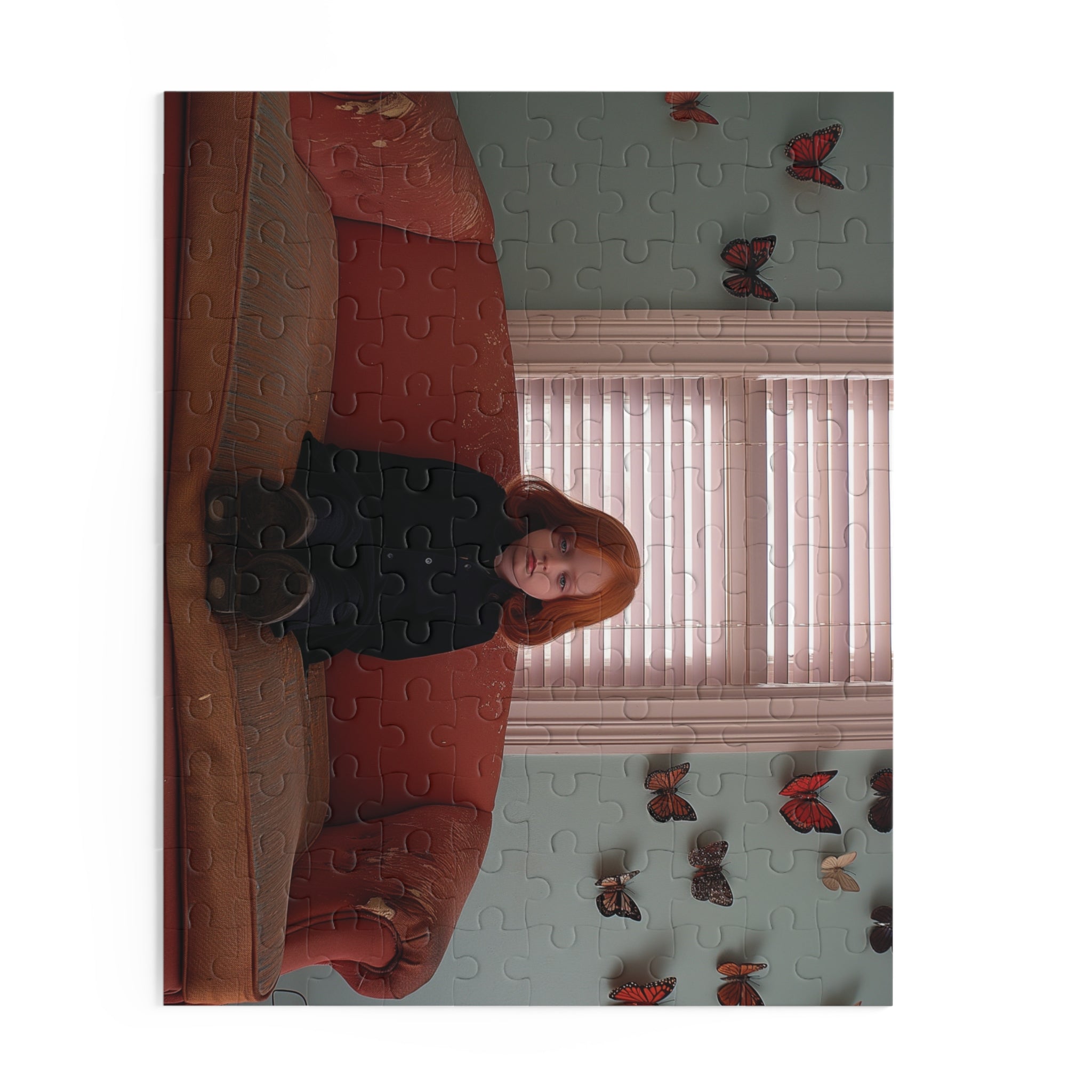 Puzzle — Moody Retro Portrait Jigsaw (120/252/500 Piece)