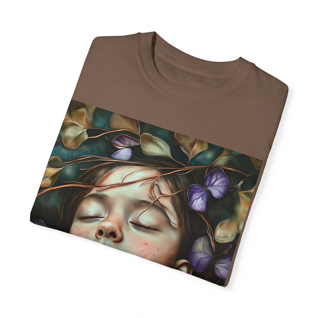 Morning Glory Dreams Unisex Garment-Dyed T-Shirt