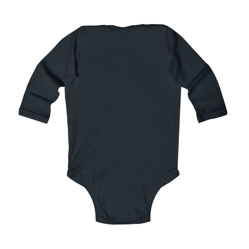 Infant Bodysuit — Whimsical Girl & Fox Moonlight Nursery Print