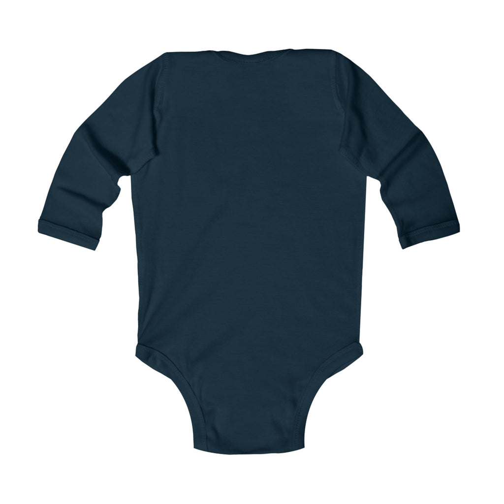 Infant Bodysuit — Whimsical Girl & Fox Moonlight Nursery Print