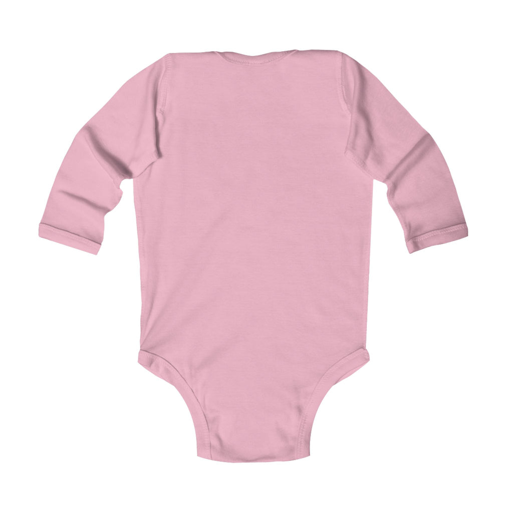 Infant Bodysuit — Whimsical Girl & Fox Moonlight Nursery Print