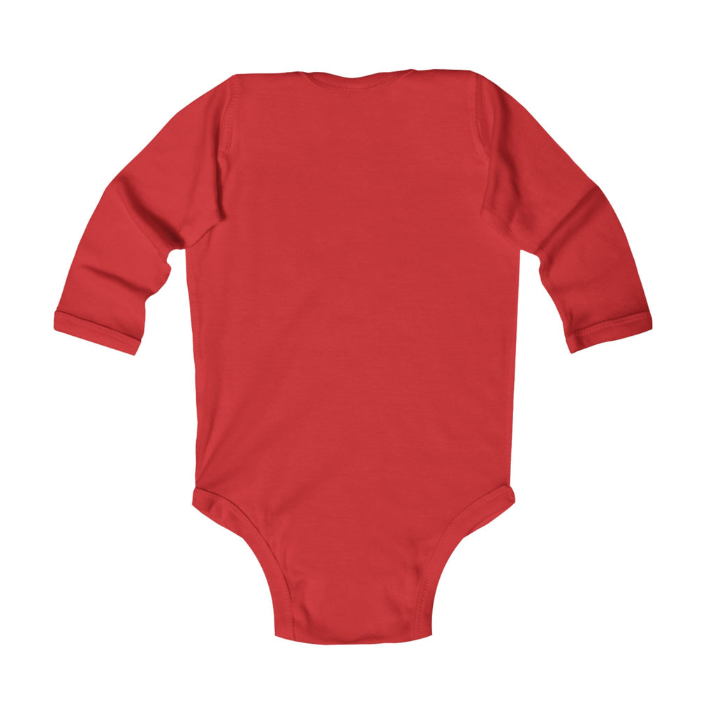 Infant Bodysuit — Whimsical Girl & Fox Moonlight Nursery Print