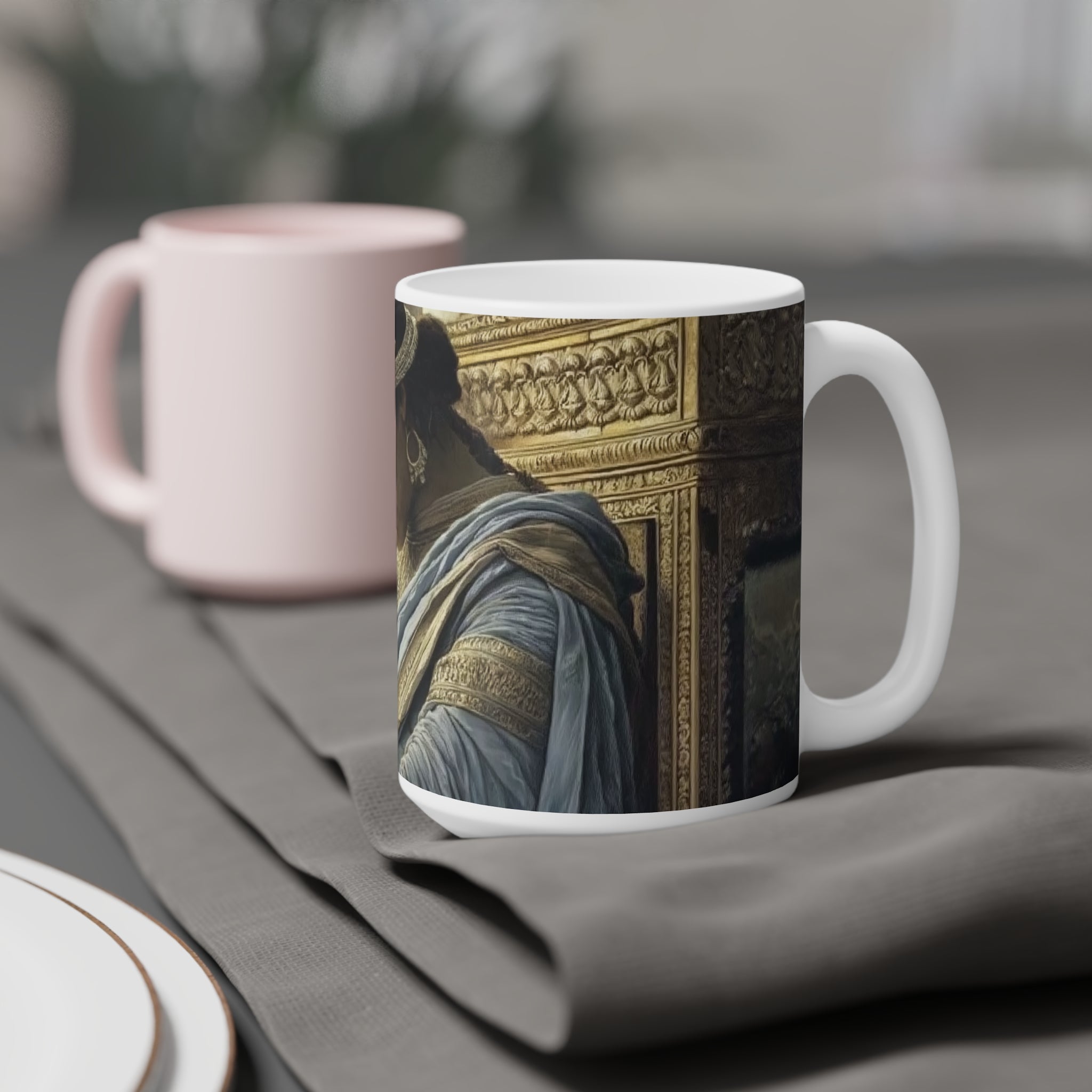Ancient Beauty Ceramic Mug - 11oz/15oz/20oz - Classic Masterpiece Design