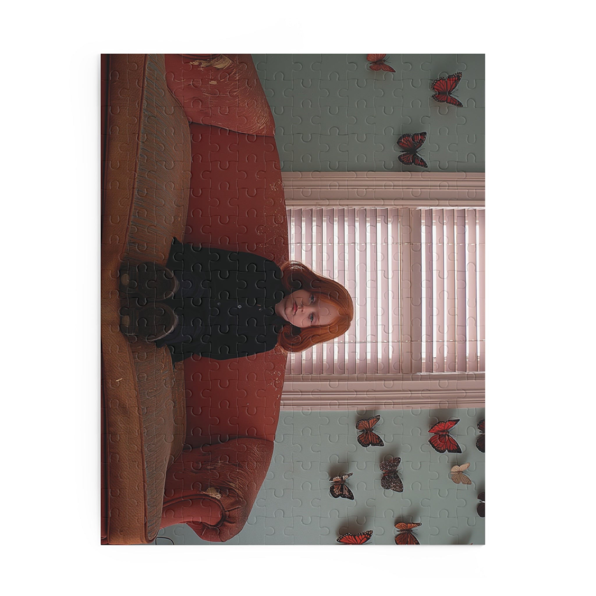 Puzzle — Moody Retro Portrait Jigsaw (120/252/500 Piece)