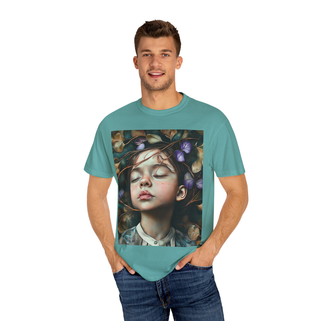 Morning Glory Dreams Unisex Garment-Dyed T-Shirt