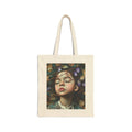 Morning Glory Dreams Cotton Canvas Tote Bag