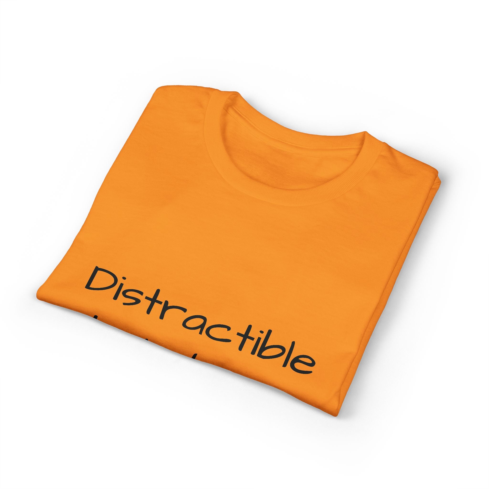 Distractible but Divine T-Shirt — Funny Christian Faith Graphic Tee