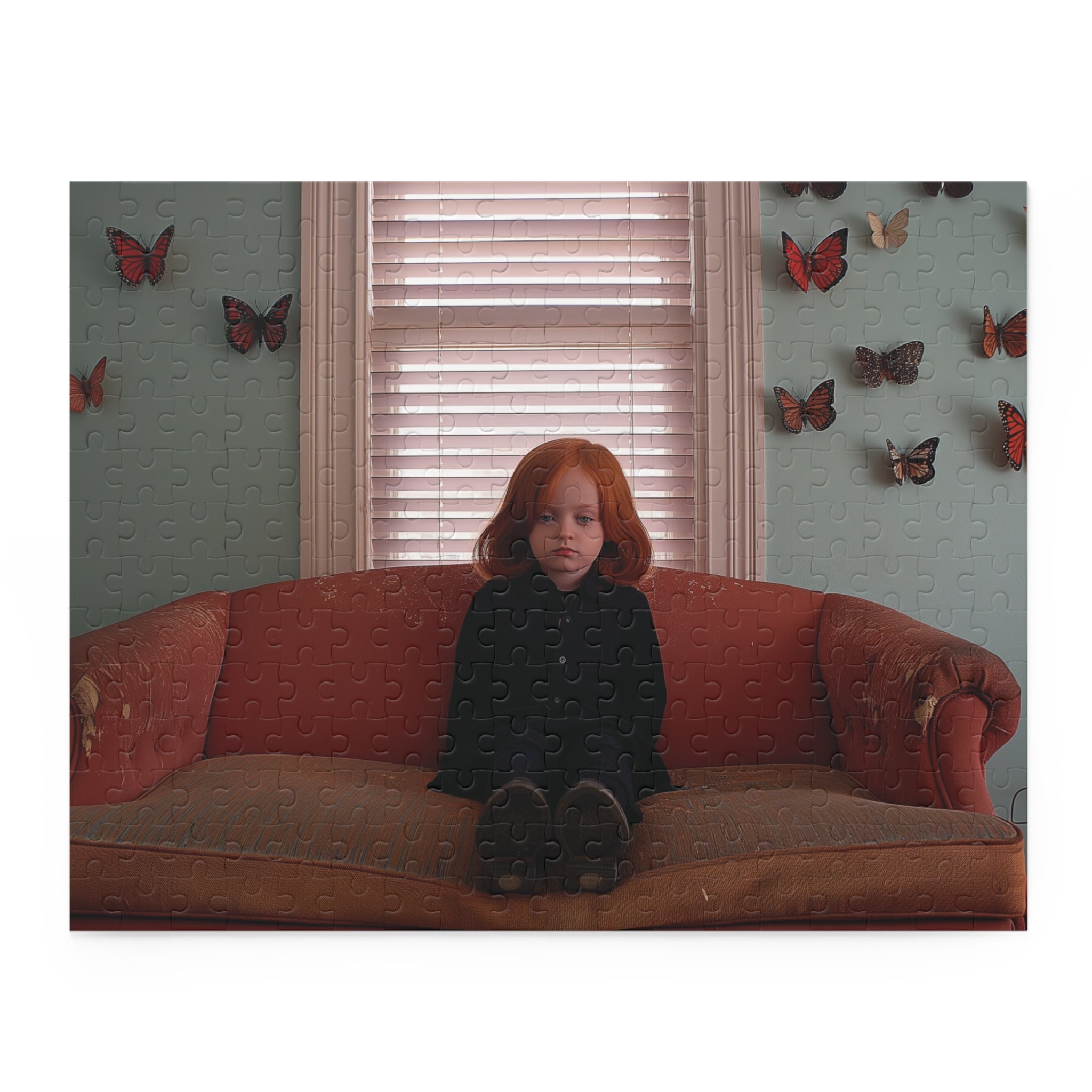 Puzzle — Moody Retro Portrait Jigsaw (120/252/500 Piece)
