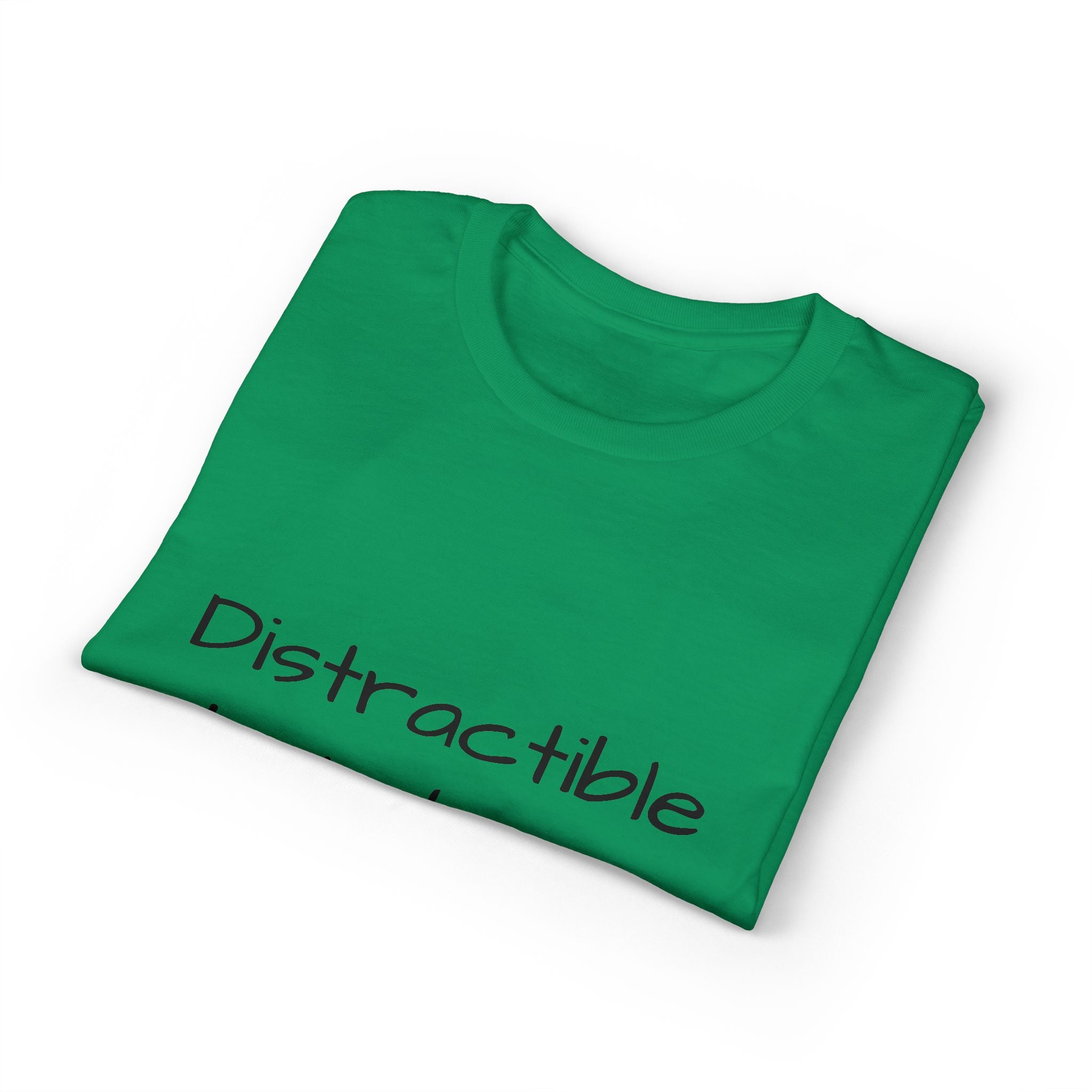 Distractible but Divine T-Shirt — Funny Christian Faith Graphic Tee