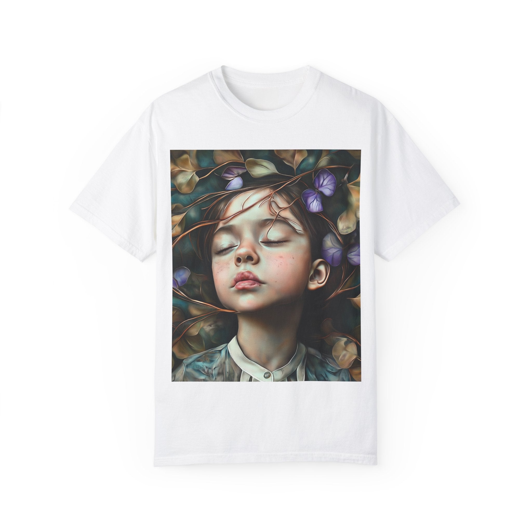 Morning Glory Dreams Unisex Garment-Dyed T-Shirt