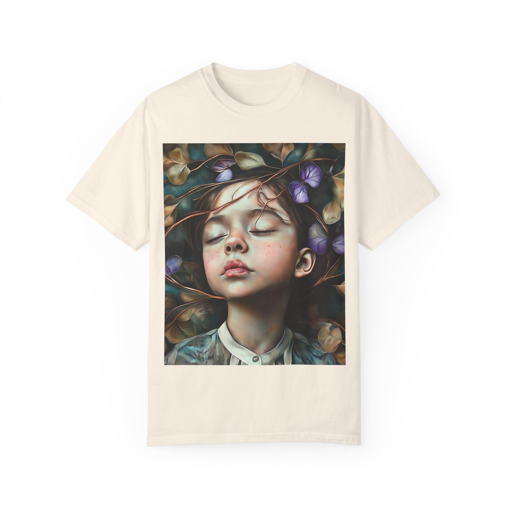 Morning Glory Dreams Unisex Garment-Dyed T-Shirt