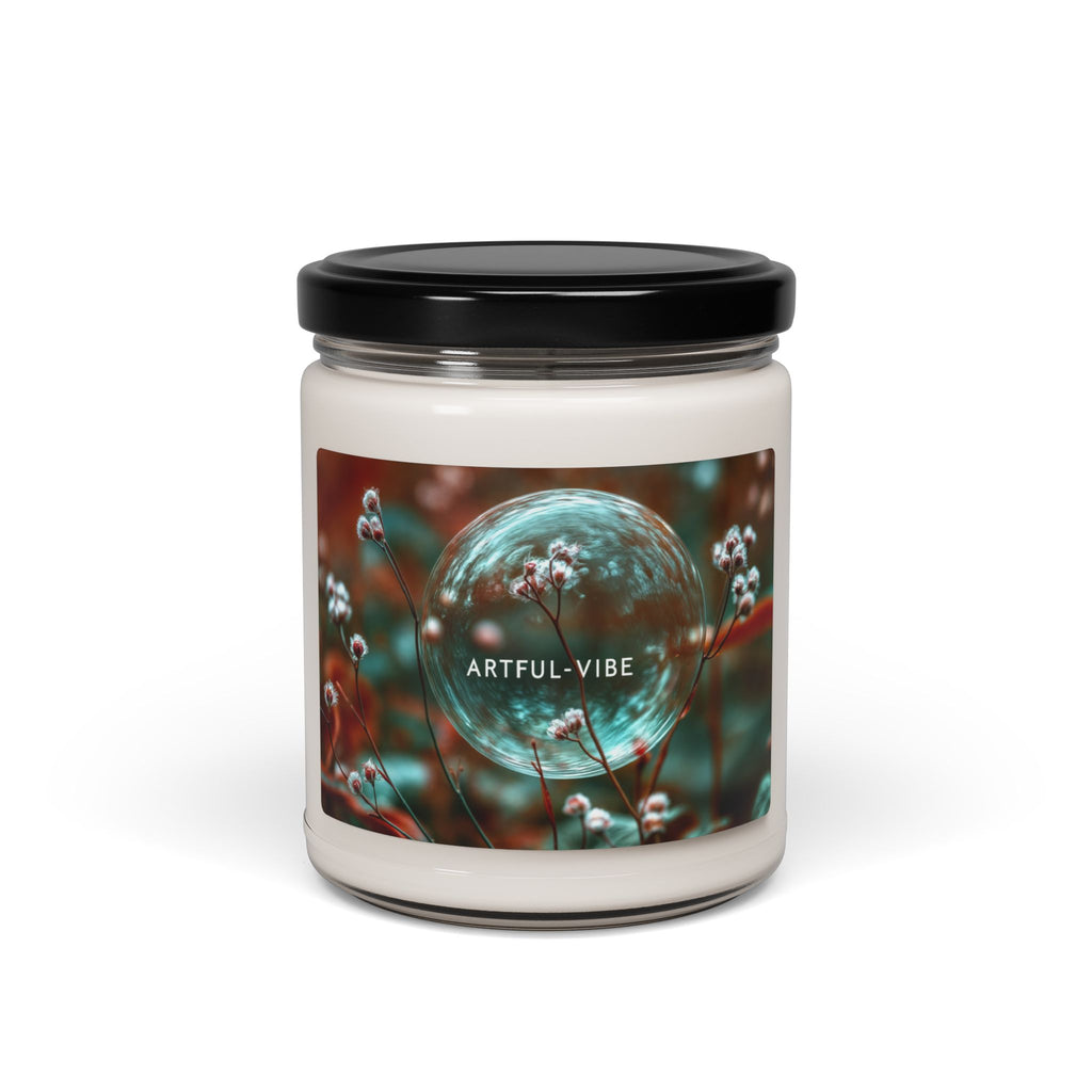 Artful Vibe Scented Soy Candle - 9oz | Relaxing Aromatherapy for Home Decor