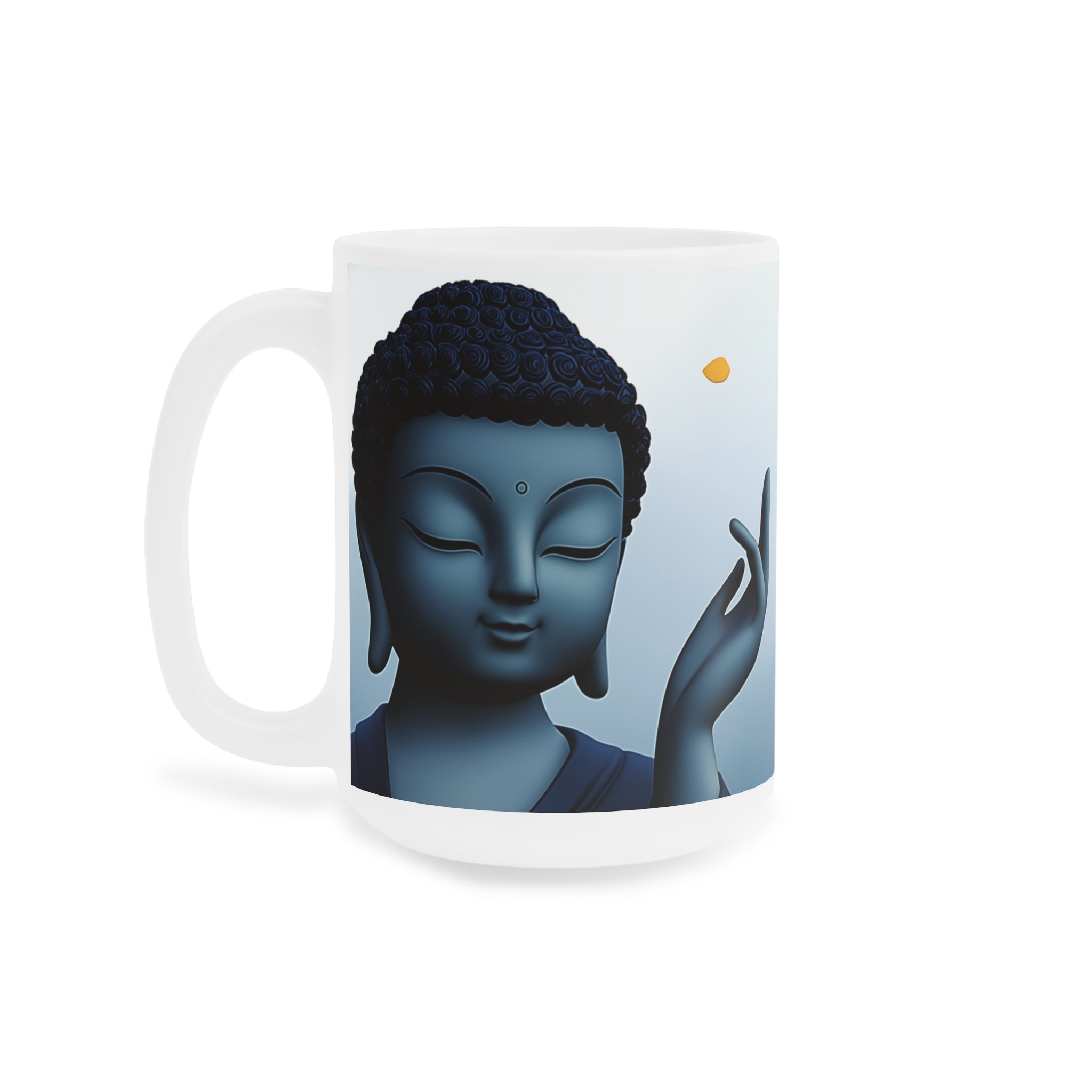 Serene Buddha Ceramic Mug - 11oz, 15oz, 20oz - Perfect for Mindfulness & Meditation