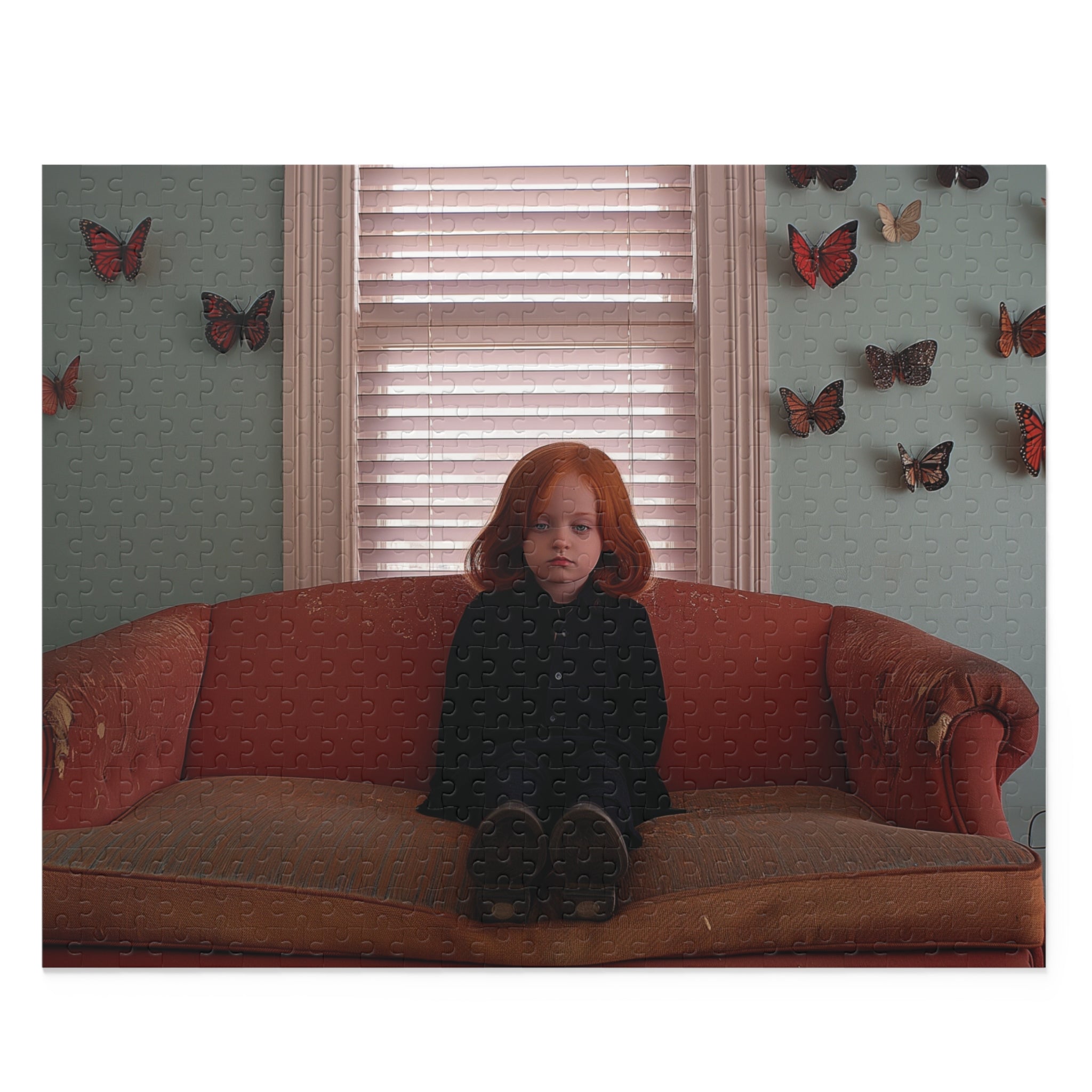 Puzzle — Moody Retro Portrait Jigsaw (120/252/500 Piece)