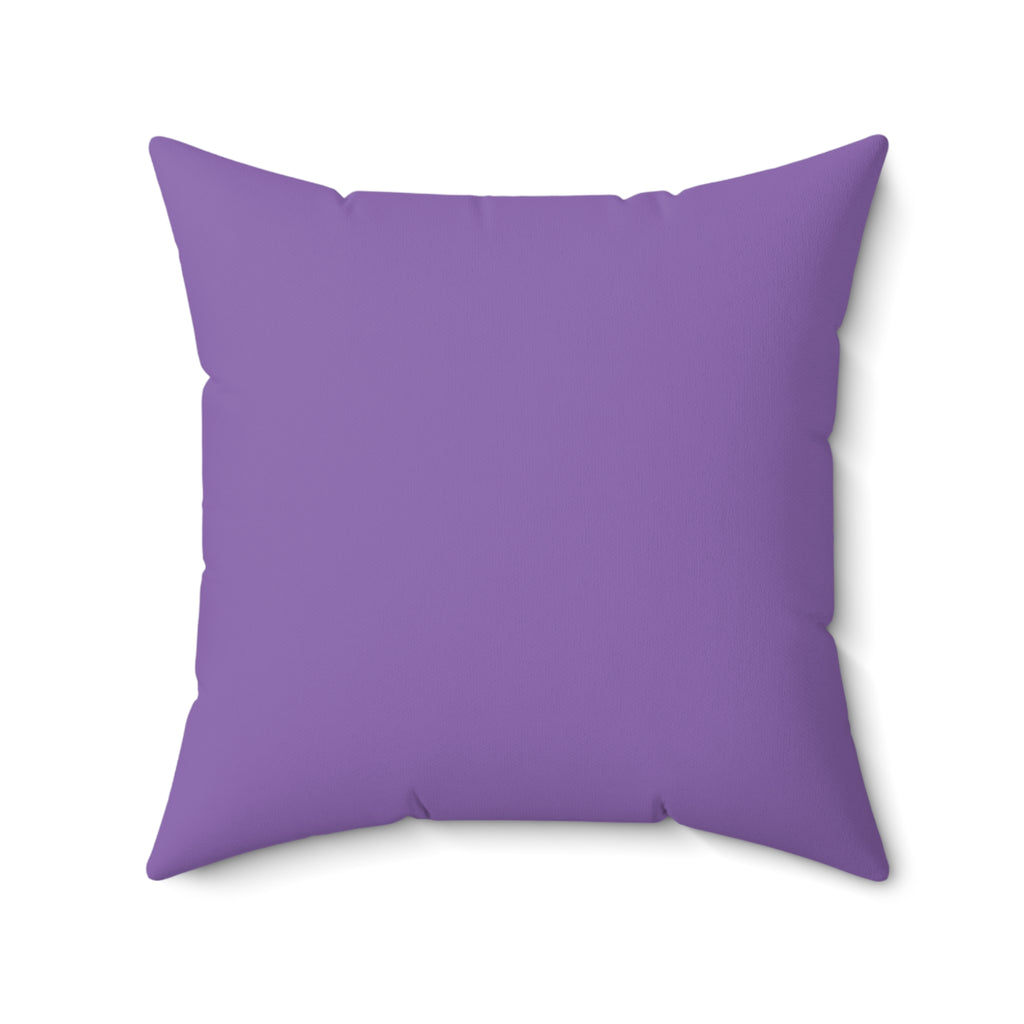 "Healing Isn't Linear" Quote Throw Pillow — Double-Sided Mental Health Affirmation Cushion