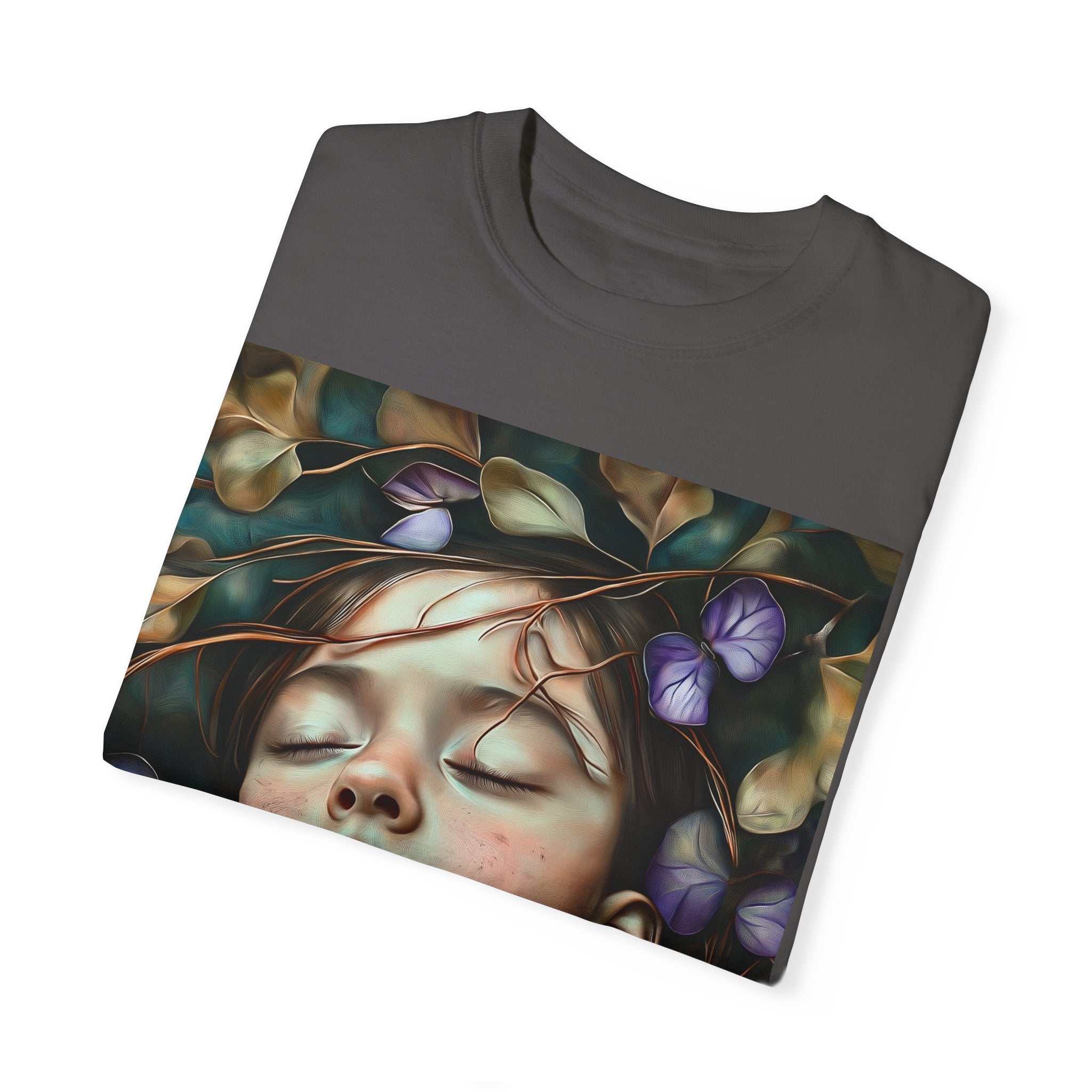 Morning Glory Dreams Unisex Garment-Dyed T-Shirt