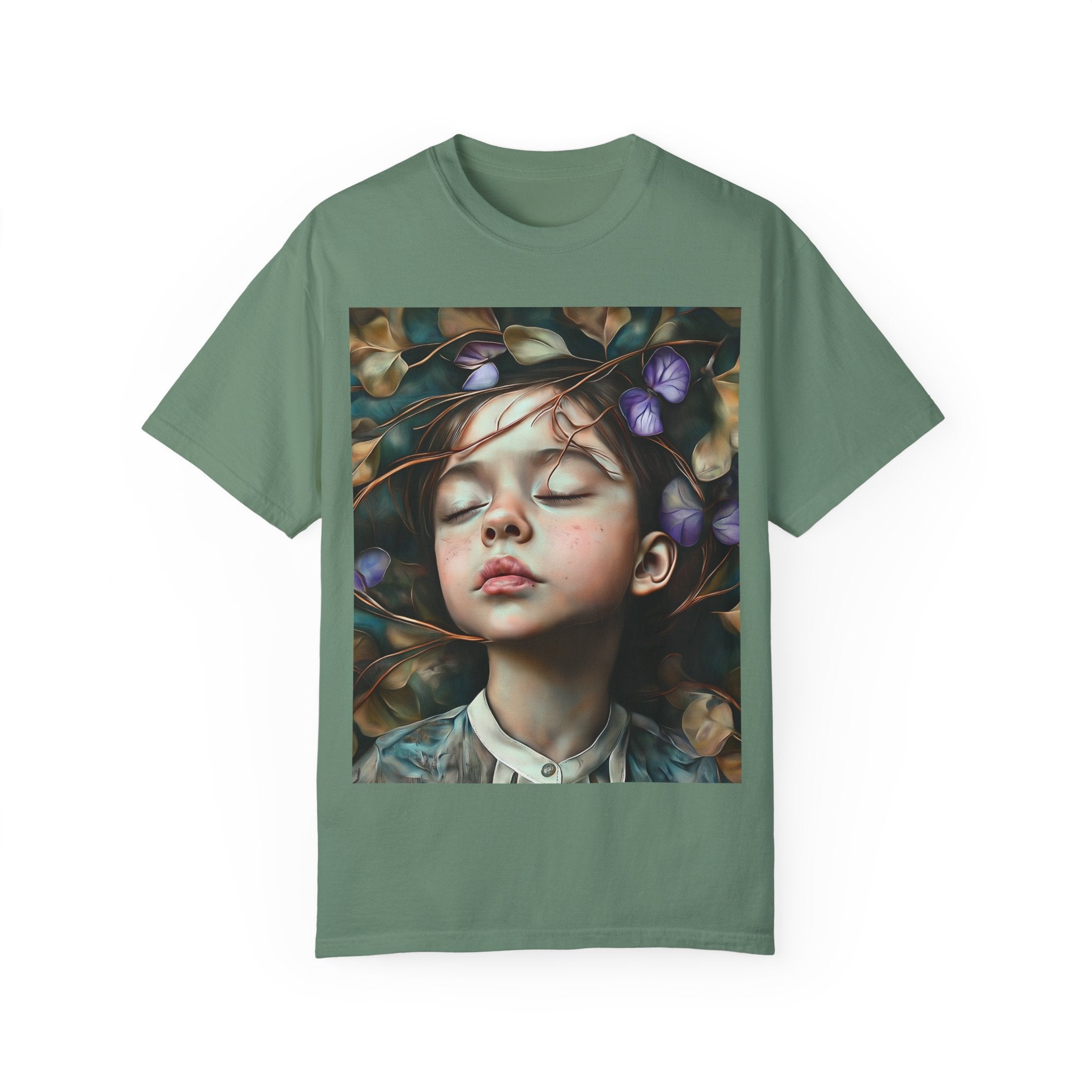 Morning Glory Dreams Unisex Garment-Dyed T-Shirt