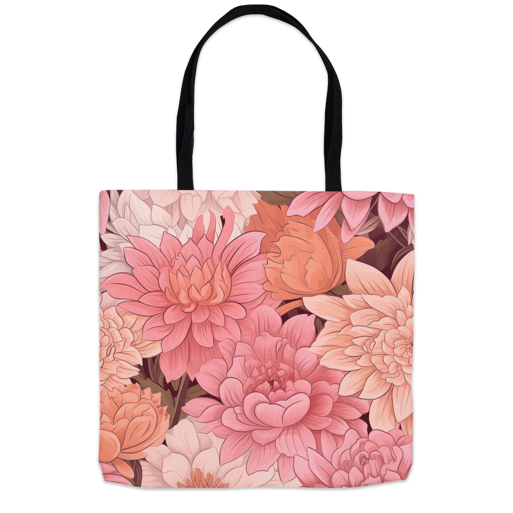 Pink Bouquets Tote Bags